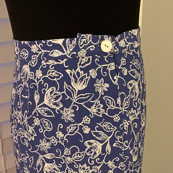 Talbots Paisley Midi Skirt - Picture 2 of 3